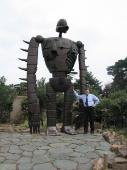 The Robot Soldier at the Ghibli Museum, Mitaka, Tokyo, Japan.